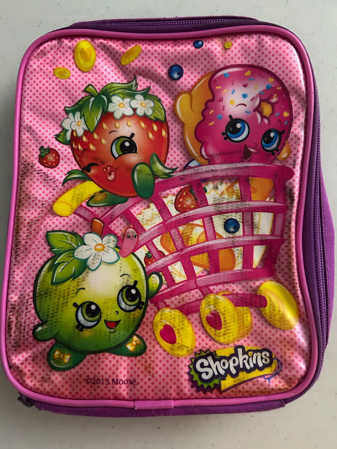 Pre-loved Shopkins Insulated Lunch Bag