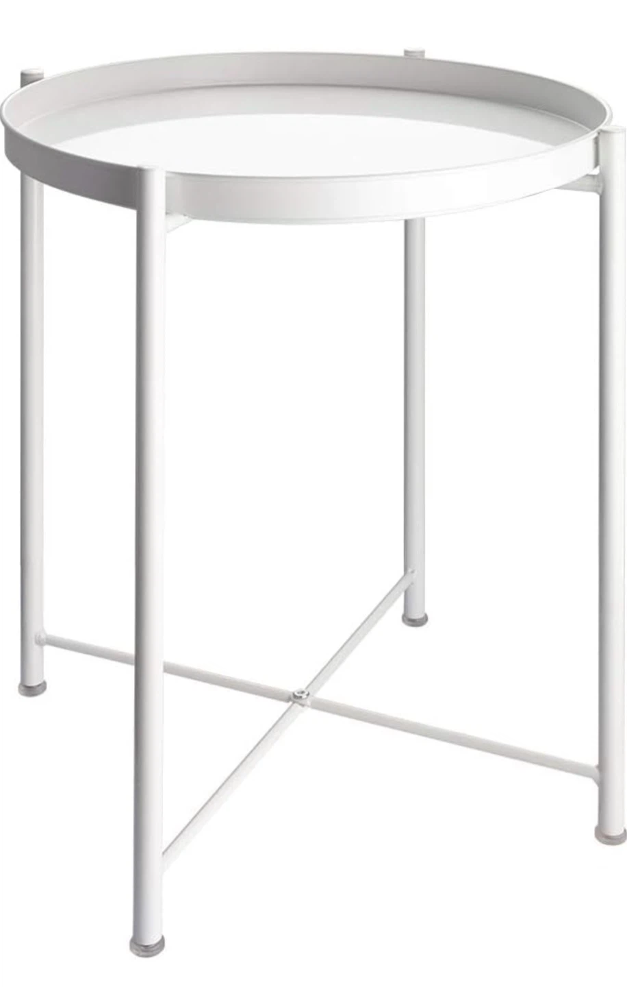 BRAND NEW!! End Table,Folding Metal Side Table - photo 4
