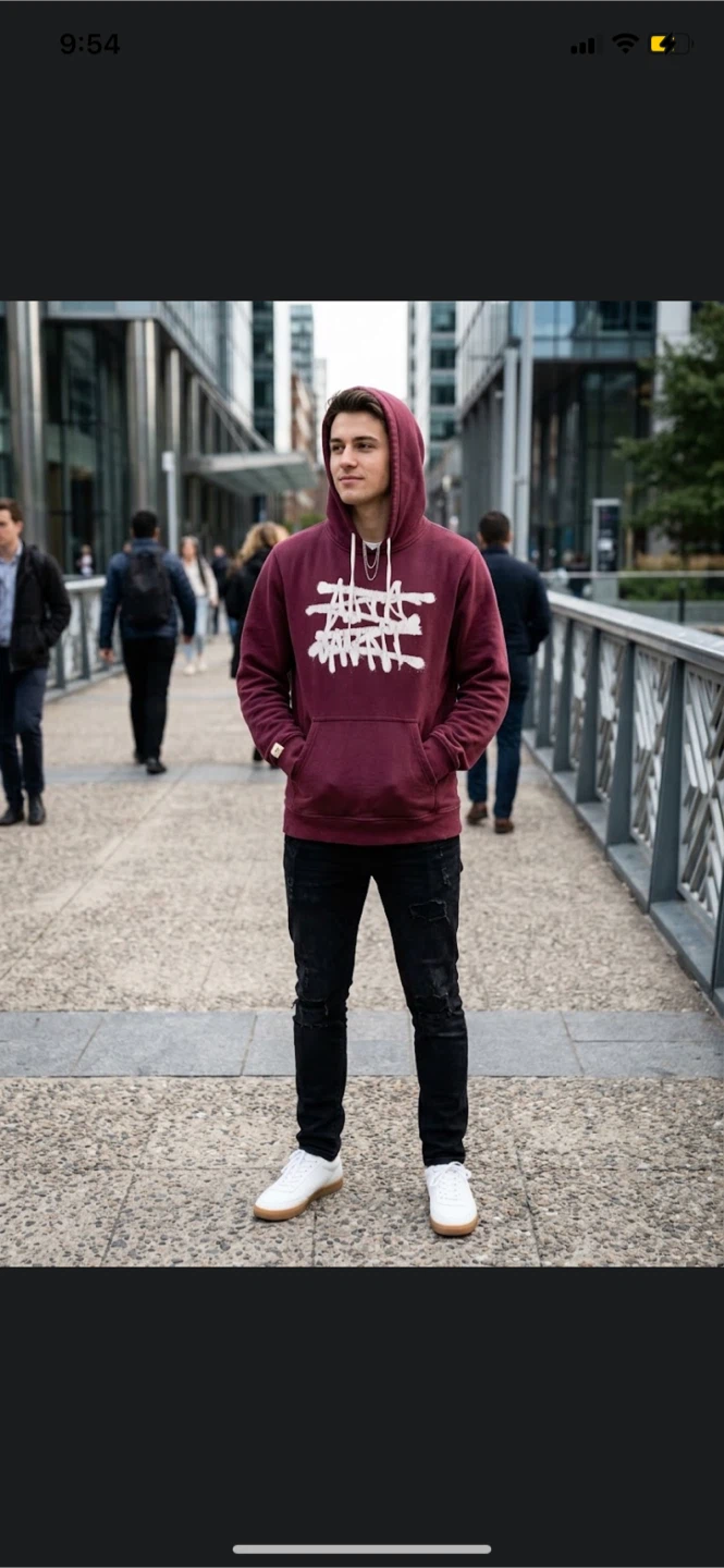 Alta Mint Burgundy Hoodie