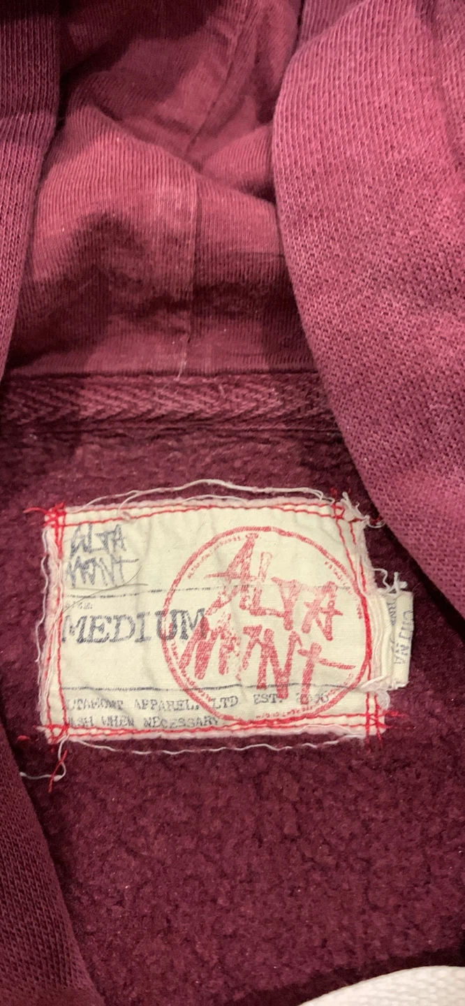 Alta Mint Burgundy Hoodie - photo 3