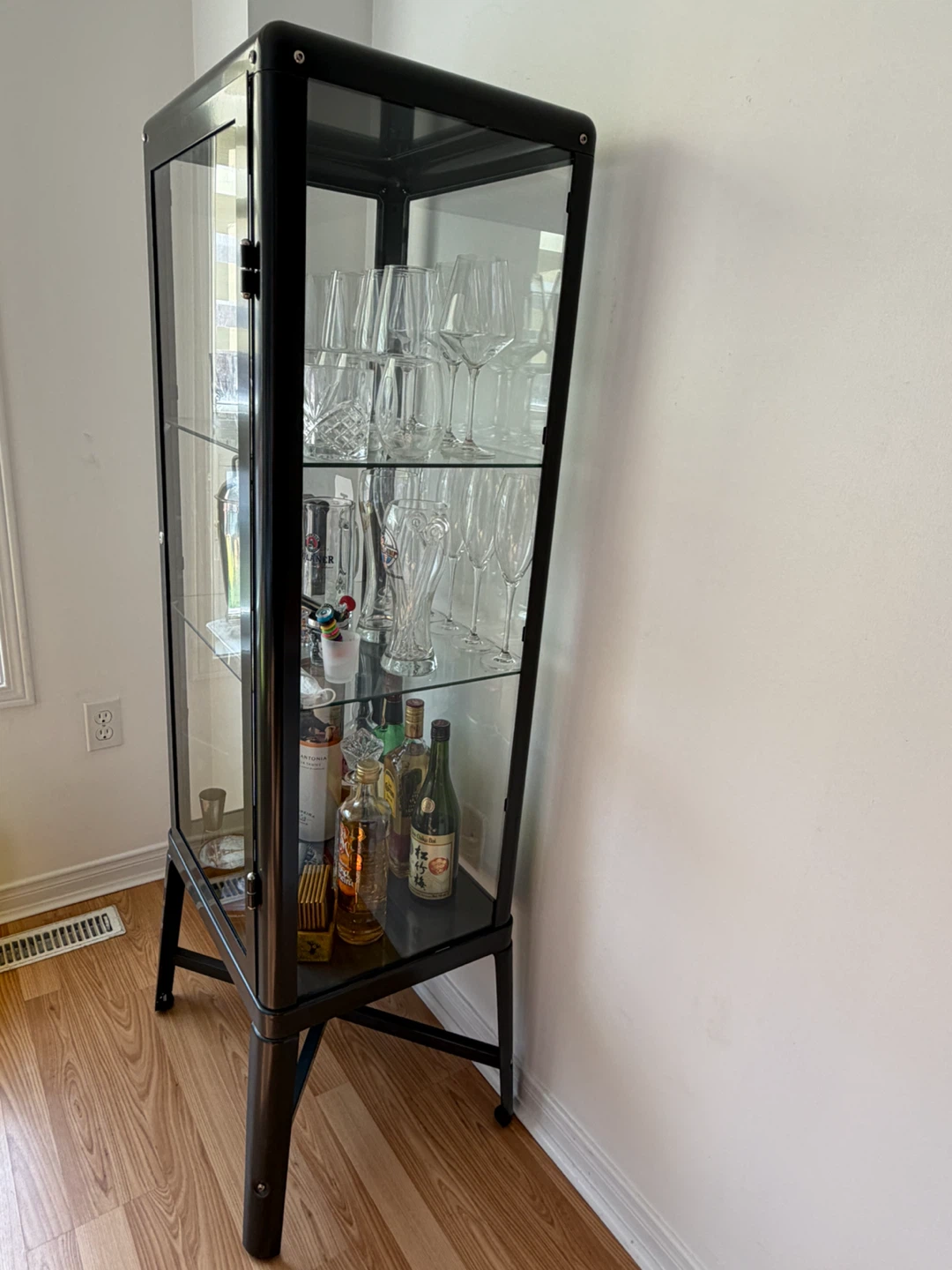 IKEA Glass Door metal Cabinet - photo 2