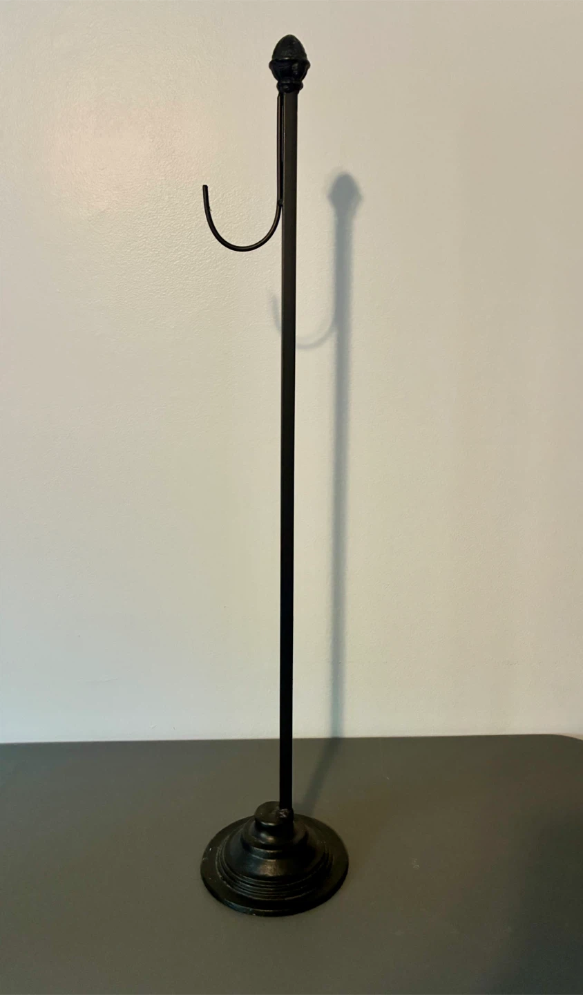 Black Metal Display Stand hook