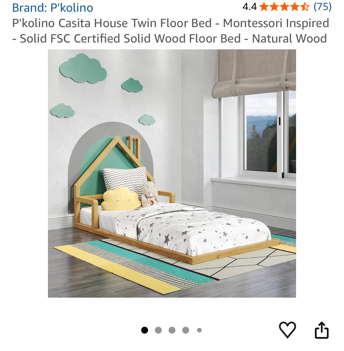 Montessori Twin Floor Bed - photo 4