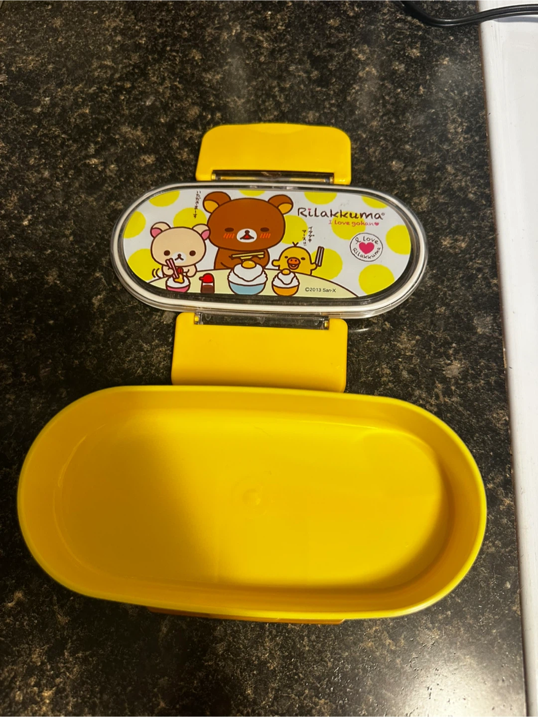 Rilakkuma Bento Box Lunch Container - photo 2