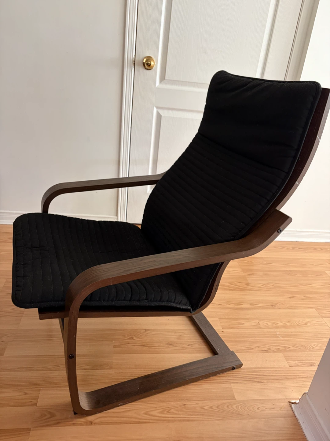 Armchair Poang Black and walnut by IKEA