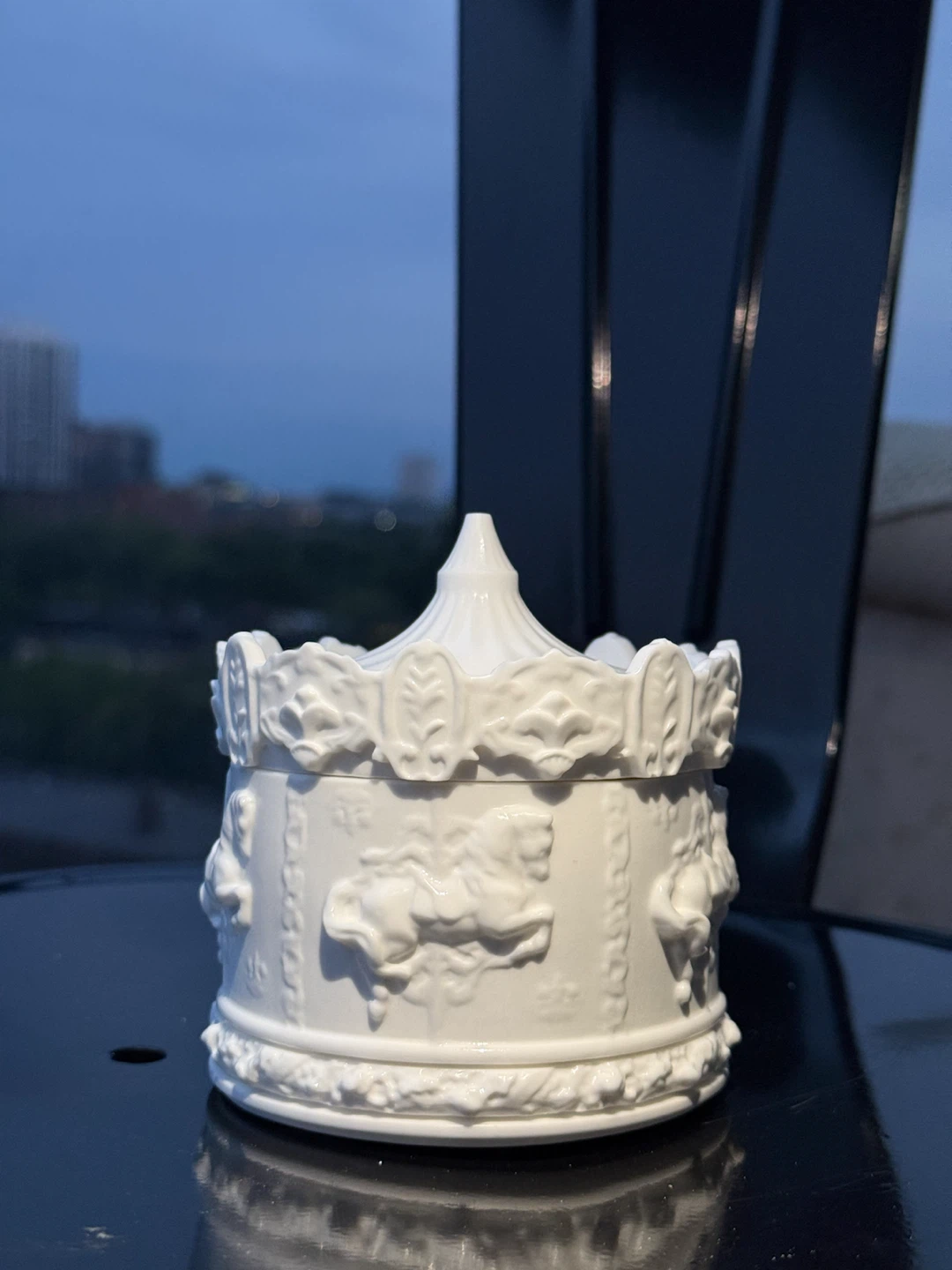 With Main Character Energy- Carousel Trinket Box