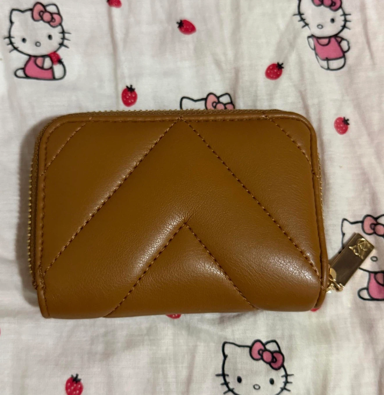 Victoria’s Secret Brown Small Wallet with Zip - photo 2