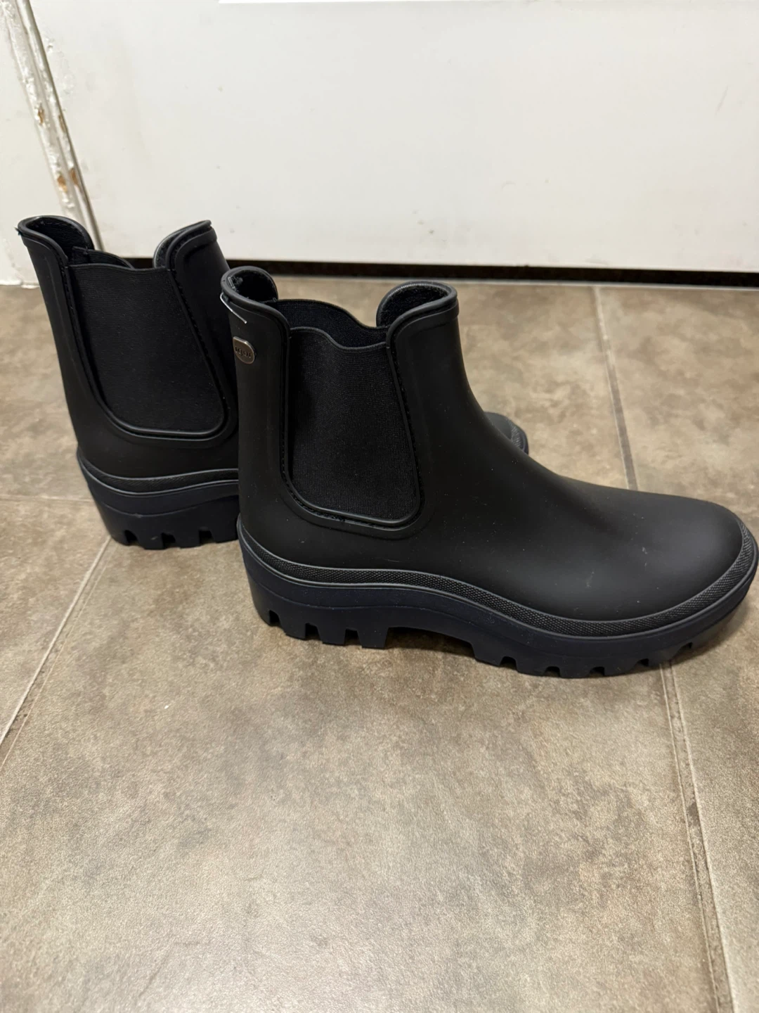 Black Chelsea Rain Boots - photo 3