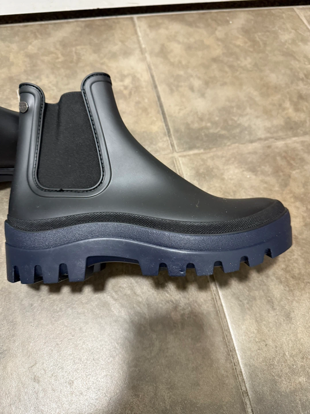 Black Chelsea Rain Boots - photo 4