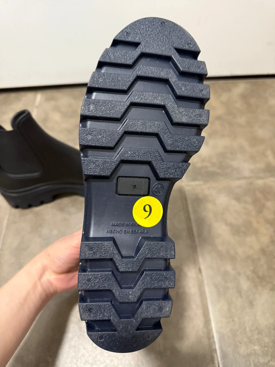 Black Chelsea Rain Boots - photo 5