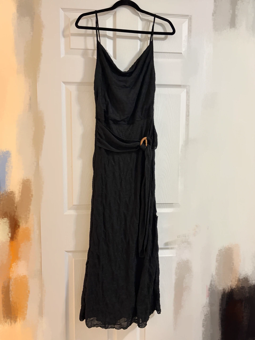 Brand New See You Monday Black Maxi Dress - Size XL