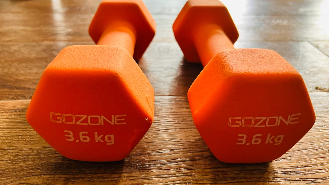 Gozone Dumbbells,Master Chef Hand and Hair dryer For sale
