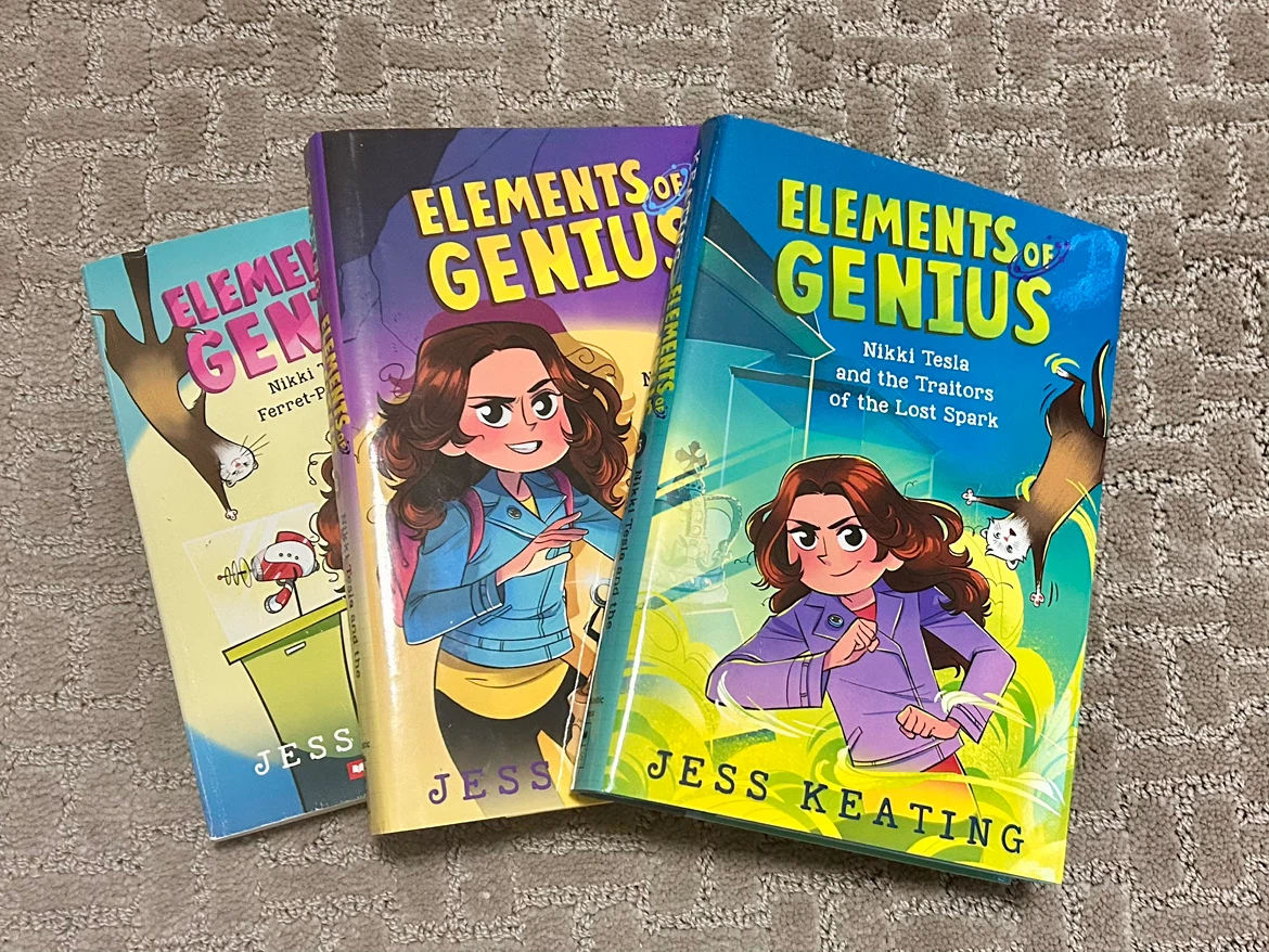 Elements of Genius Book Series by Jess Keating