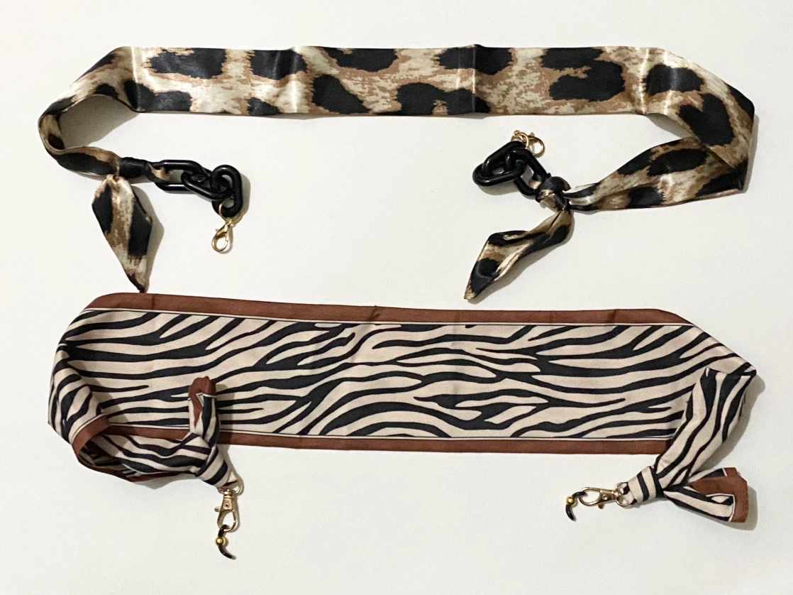Women’s Fashion Sunglasses and Scarf Chain Accessories Set - photo 3