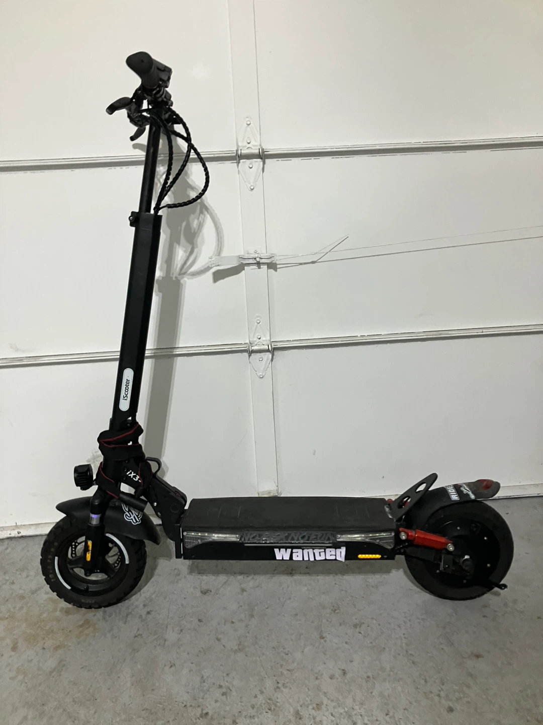 IScooter ix3 with theft alarm