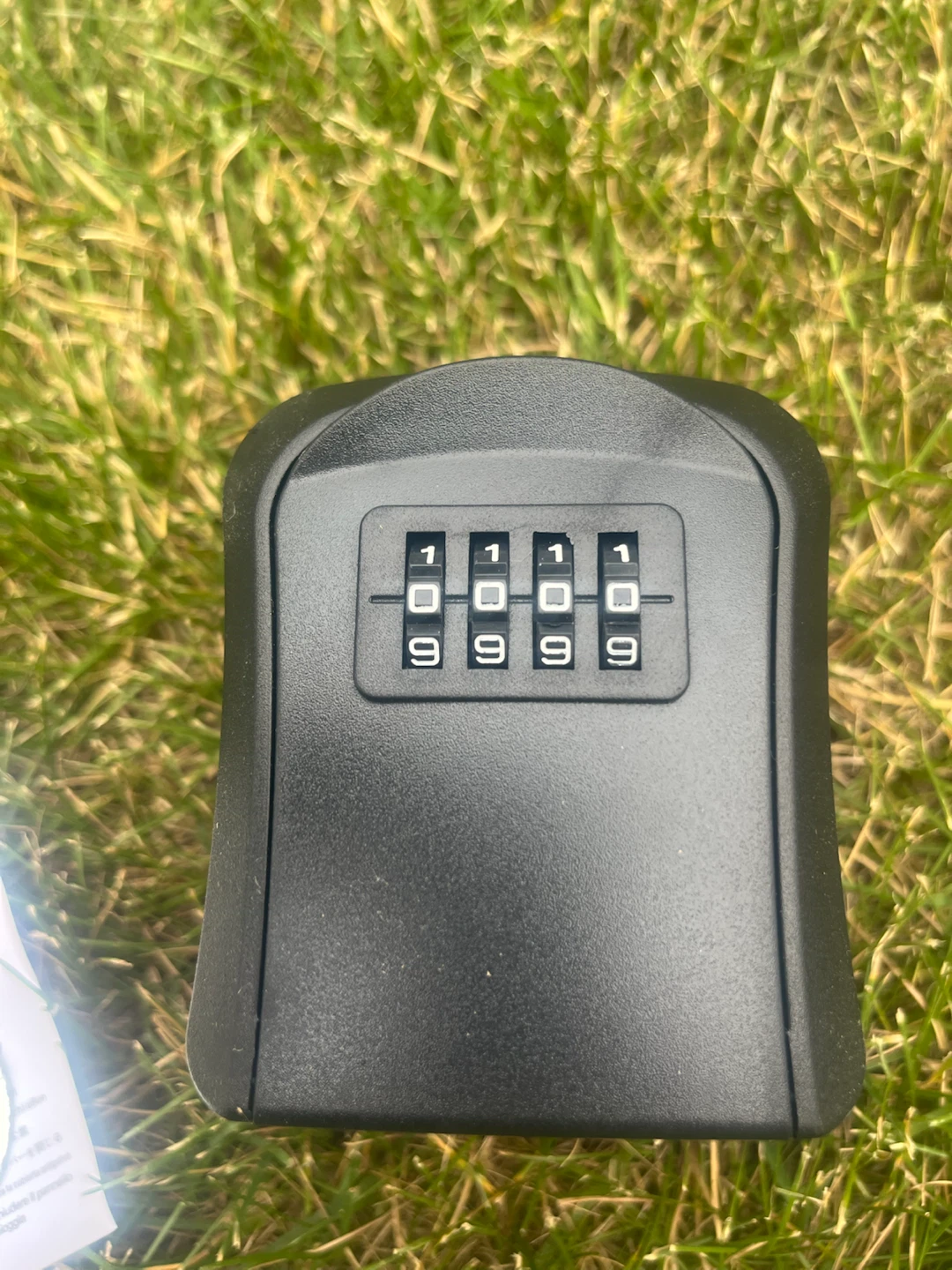 Black 4-Digit Combination Key Lock Box - photo 2