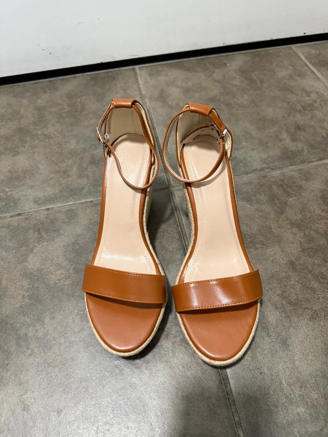 Brown Wedge Espadrille Sandals - photo 2