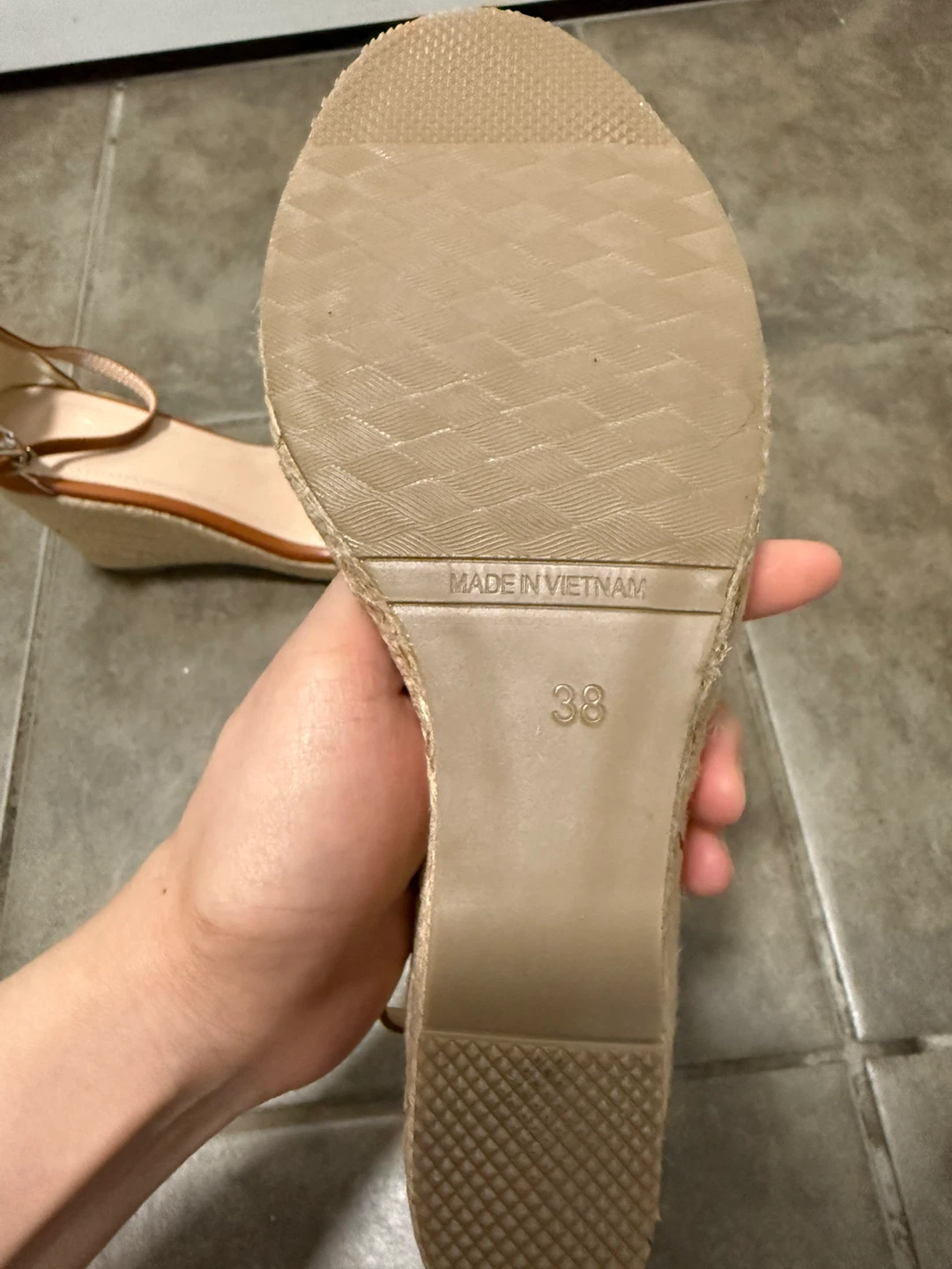 Brown Wedge Espadrille Sandals - photo 3