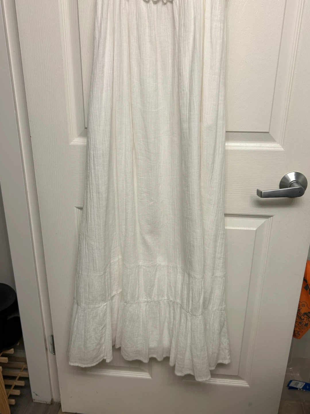 White Sleeveless Maxi Dress - photo 2