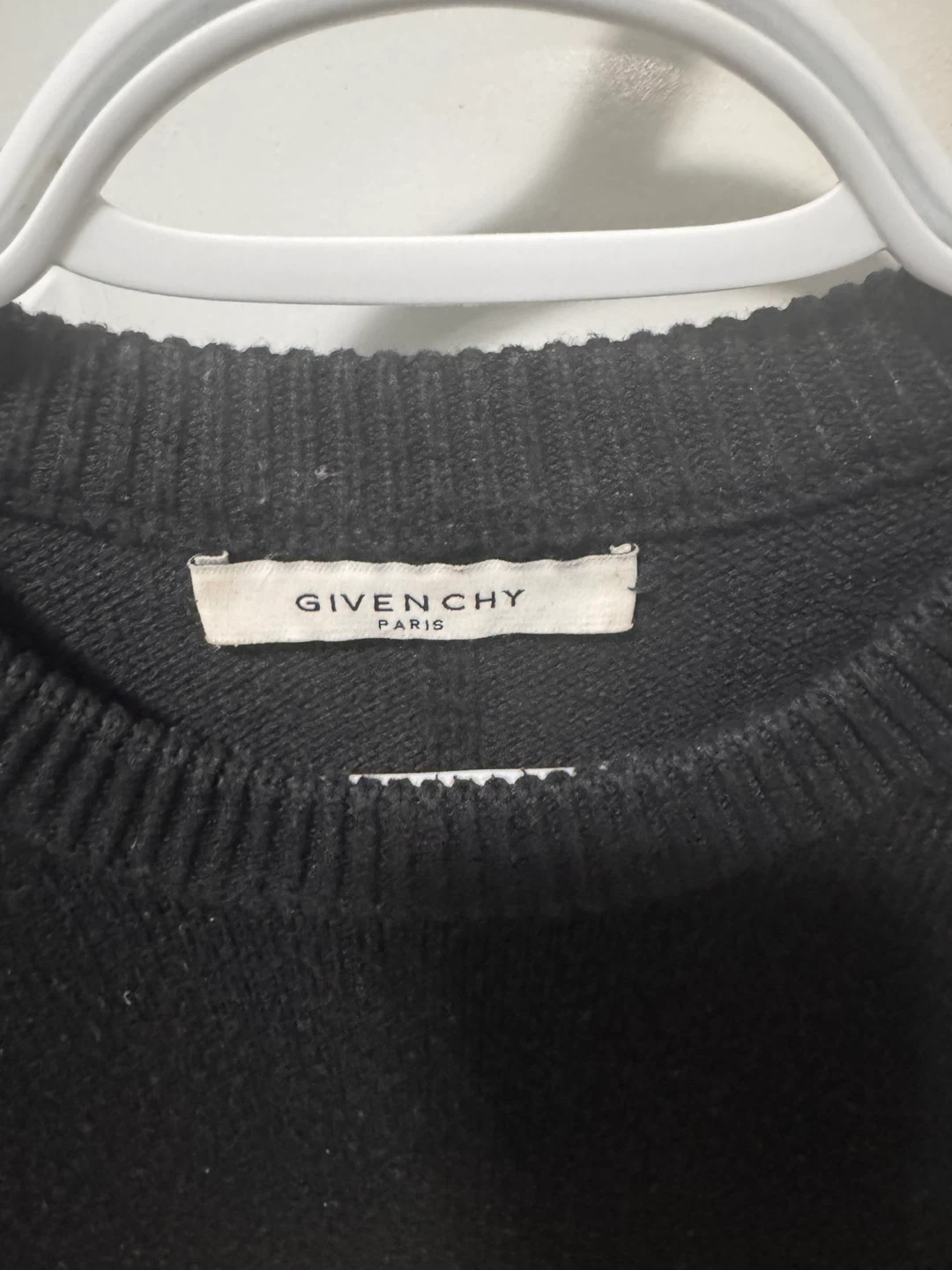 Givenchy Logo Intarsia Knit Sweater~size Small - photo 2