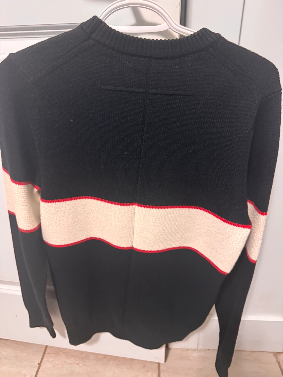 Givenchy Logo Intarsia Knit Sweater~size Small - photo 4