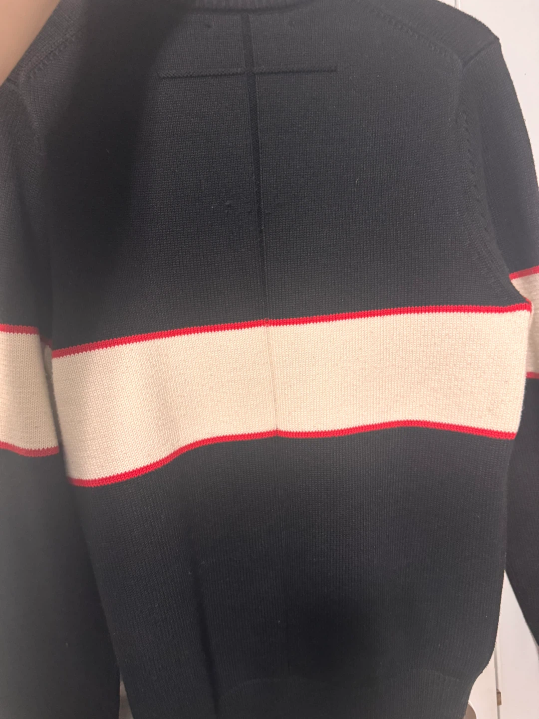 Givenchy Logo Intarsia Knit Sweater~size Small - photo 5