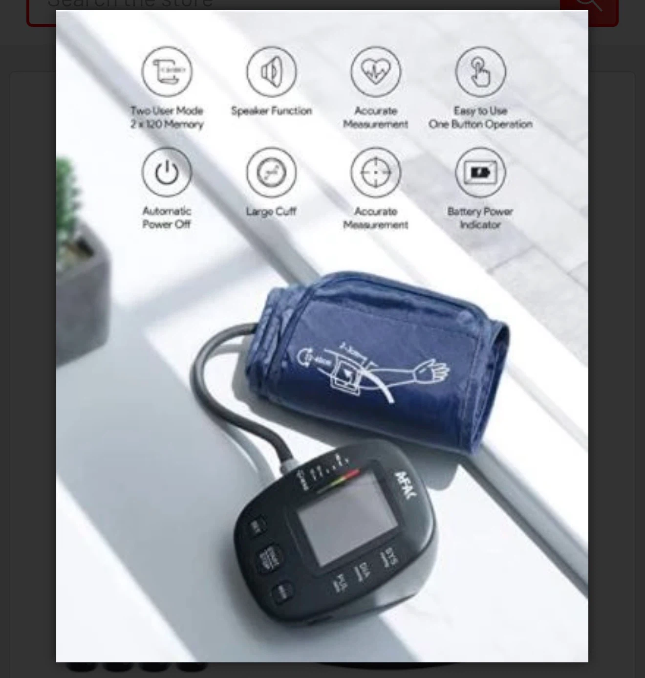 BRAND NEW!! Blood Pressure Monitor Arm Afac - photo 3