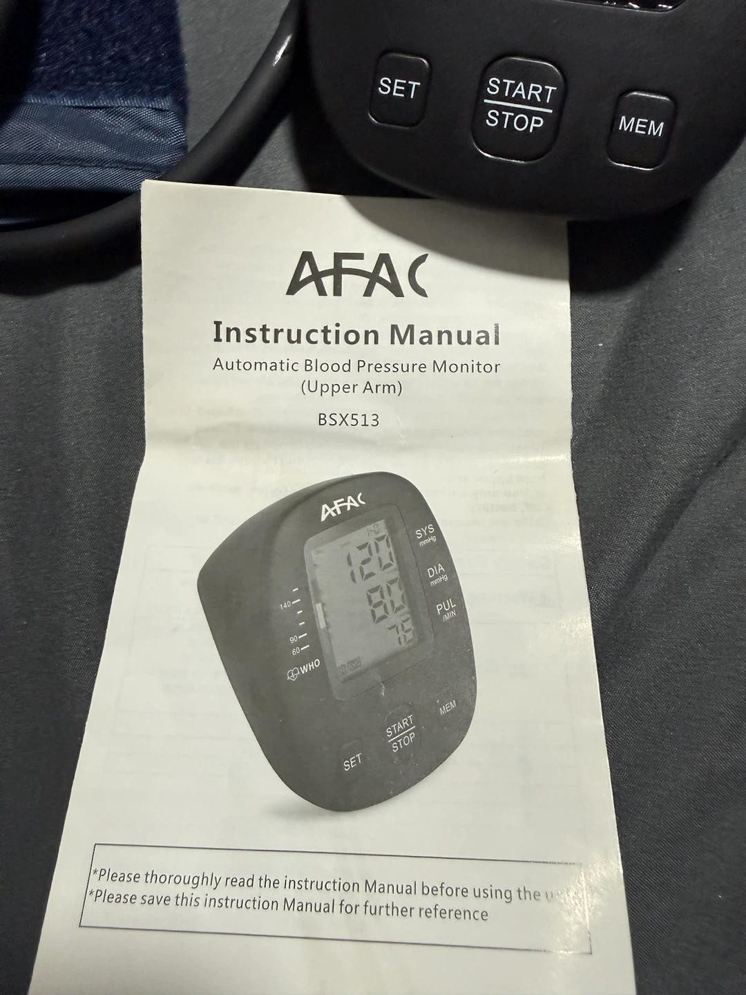 BRAND NEW!! Blood Pressure Monitor Arm Afac - photo 4
