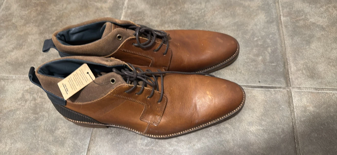 Bullboxer Men's Brown Leather Chukka Boots Size 44 - photo 5