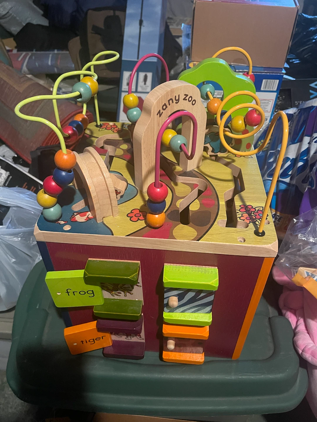 B. Toys Zany Zoo Activity Cube