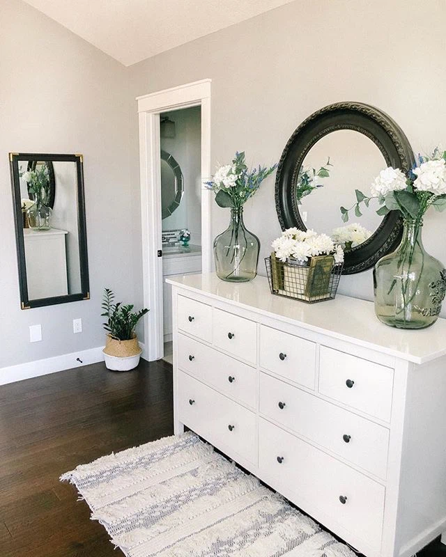 2x IKEA Hemnes 8-drawer White Dresser
