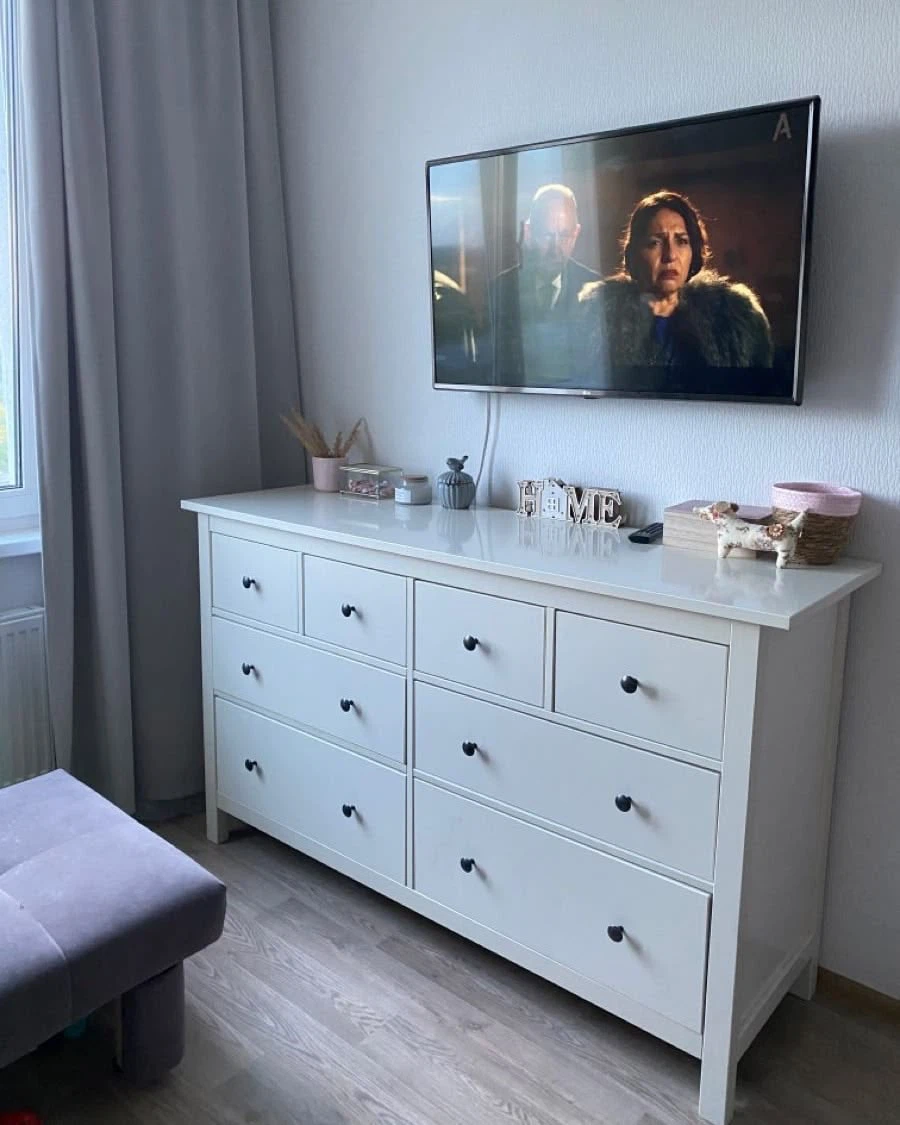 2x IKEA Hemnes 8-drawer White Dresser - photo 2