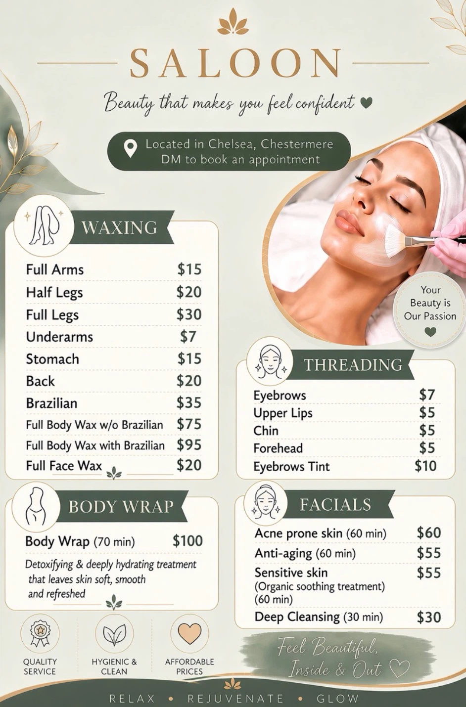 Threading,wax