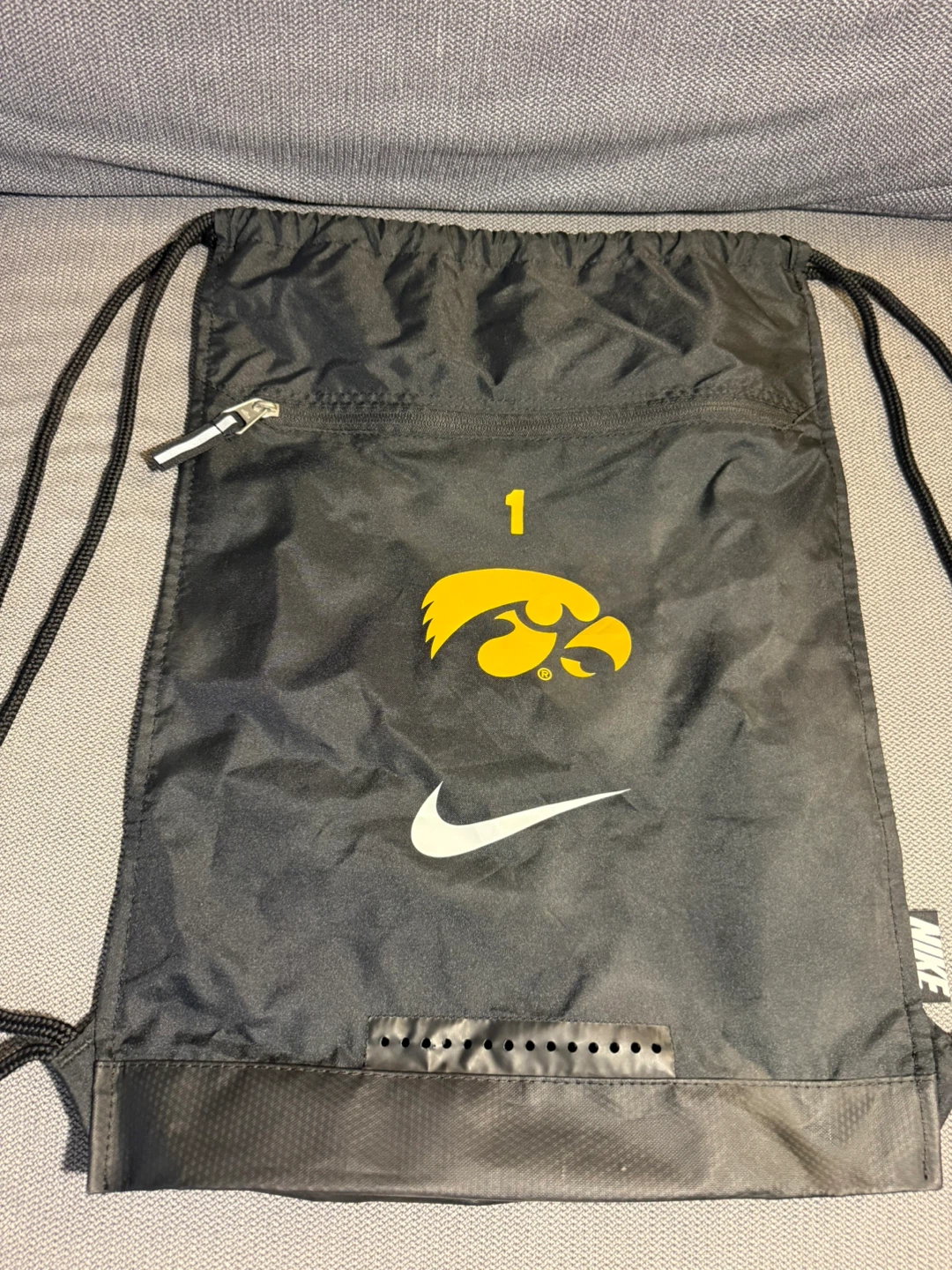 Nike Iowa Hawkeyes Drawstring Bag