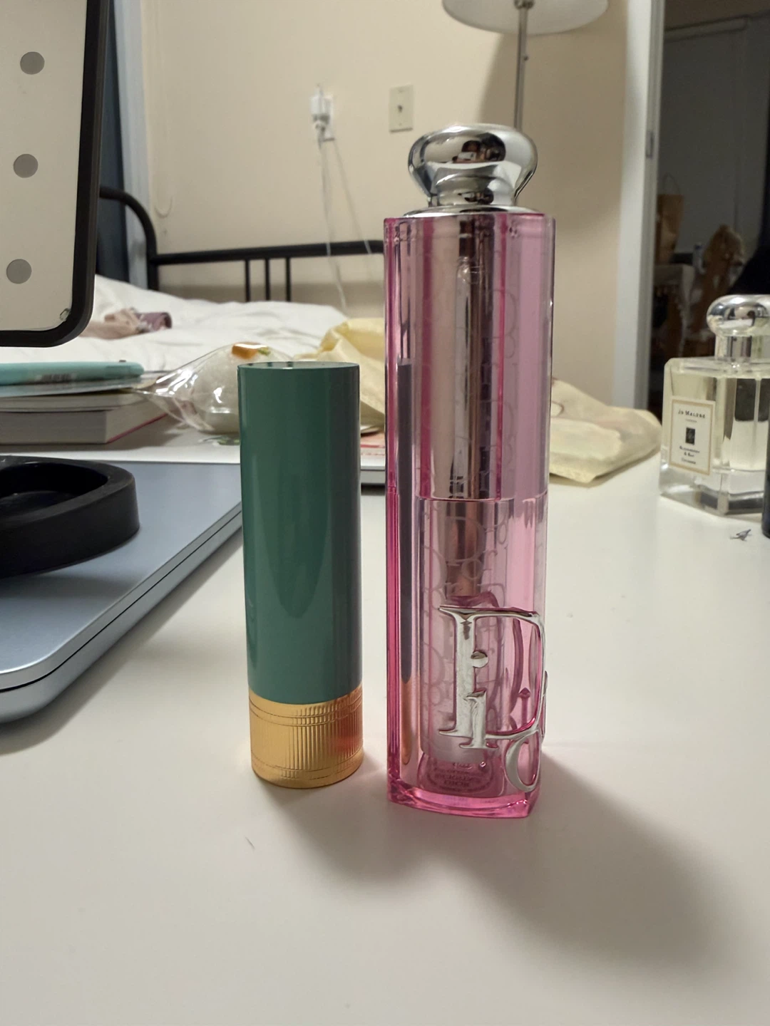 Dior Rosy Glow Stick & Gucci Lip Balm