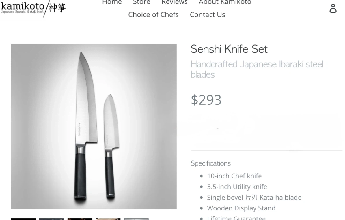 Kamikoto Senshi Knife Set - photo 5