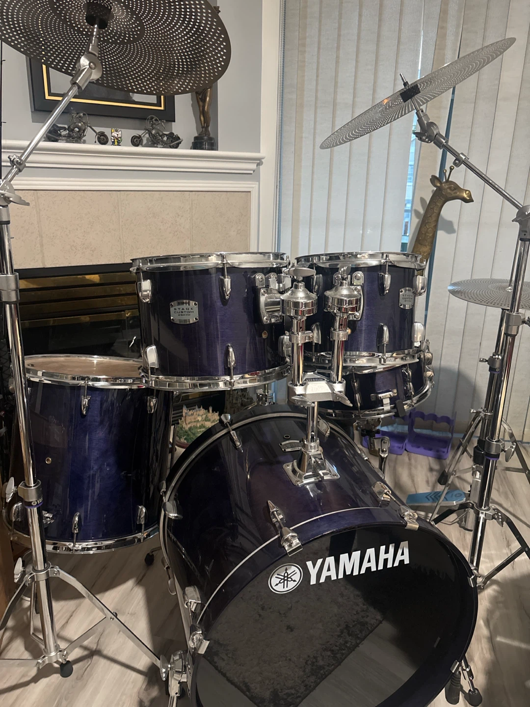 Yamaha Stage Custom Drum Kit