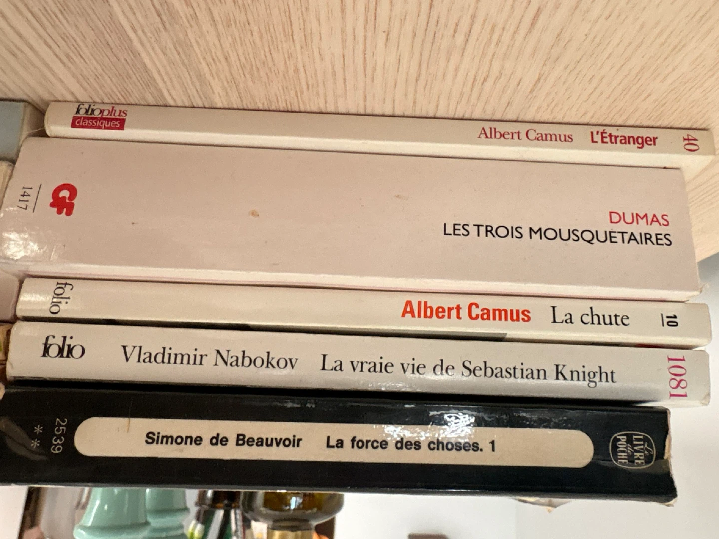 Collection of French Literature Books