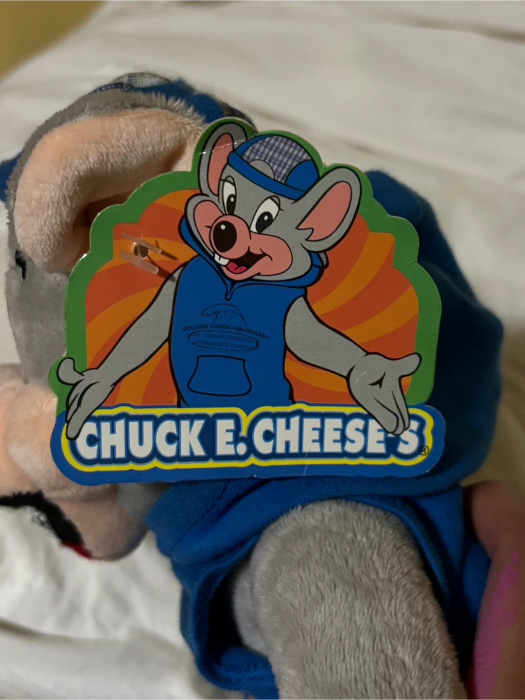 2 vintage Chuck e cheese plush NWT - photo 4