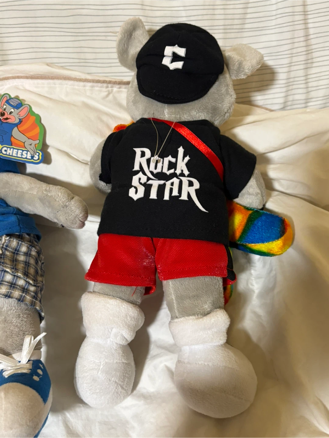 2 vintage Chuck e cheese plush NWT - photo 5
