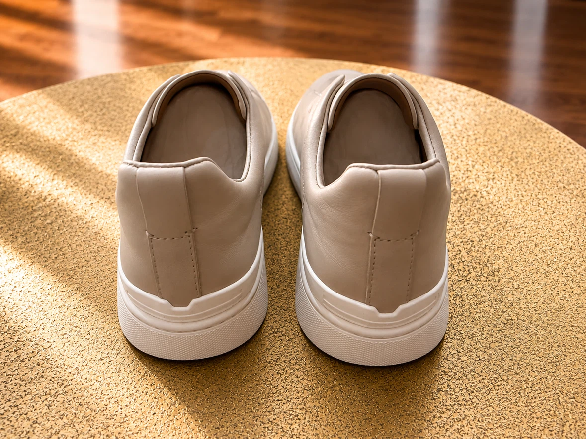 Men’s Luxury Sneakers – Beige/Taupe – Size 10 US - photo 4