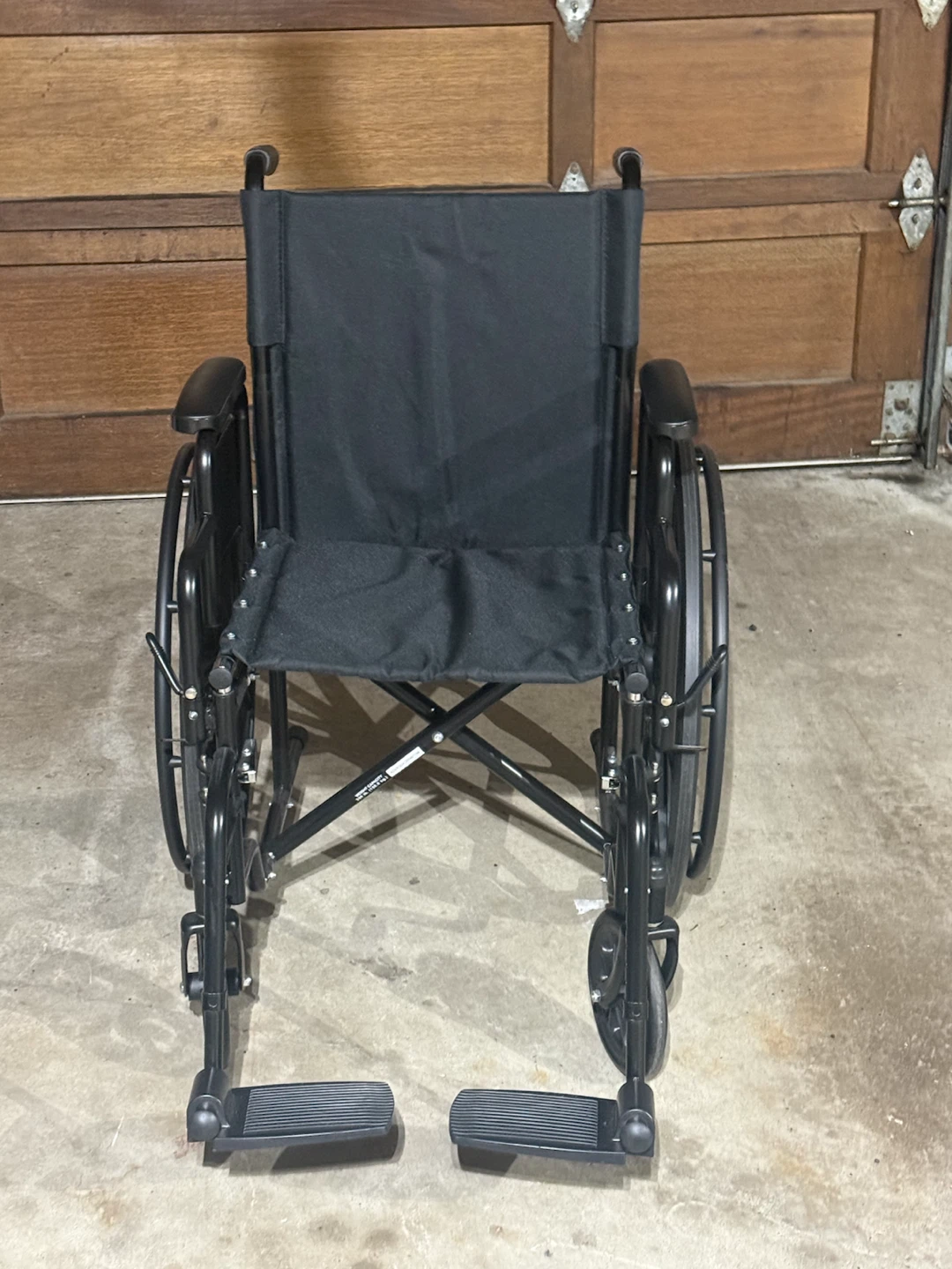 Equate Manual Wheelchair Black - photo 2