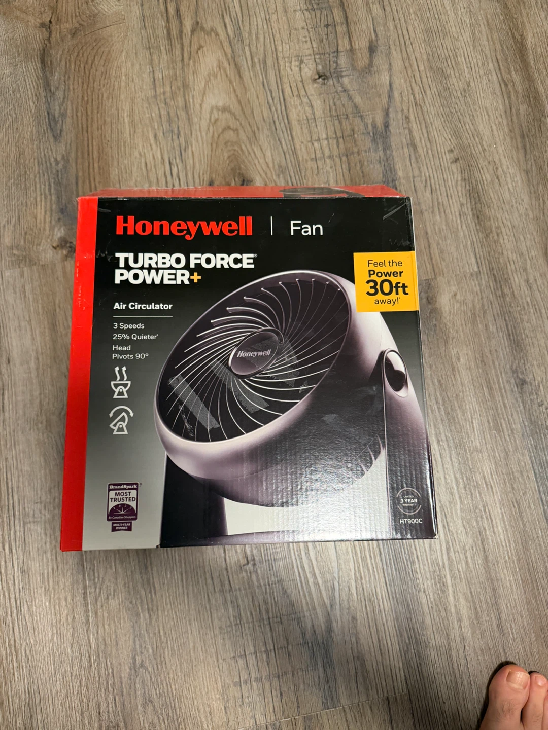 Honeywell Turbo Force Power+ Fan - photo 2