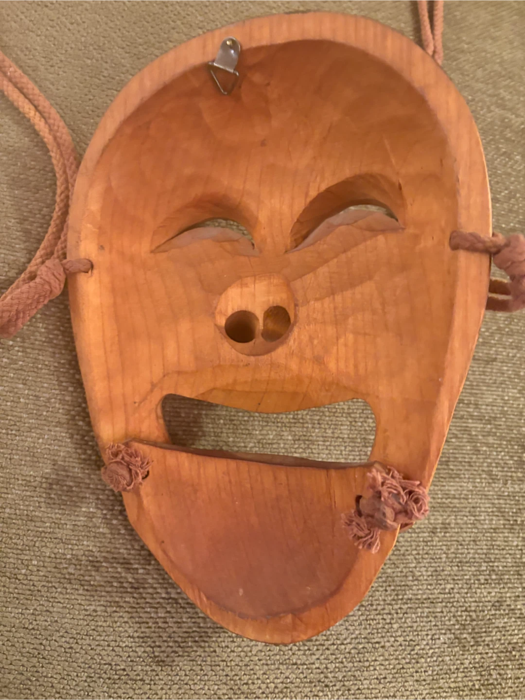 Wooden Decorative Mask - photo 2