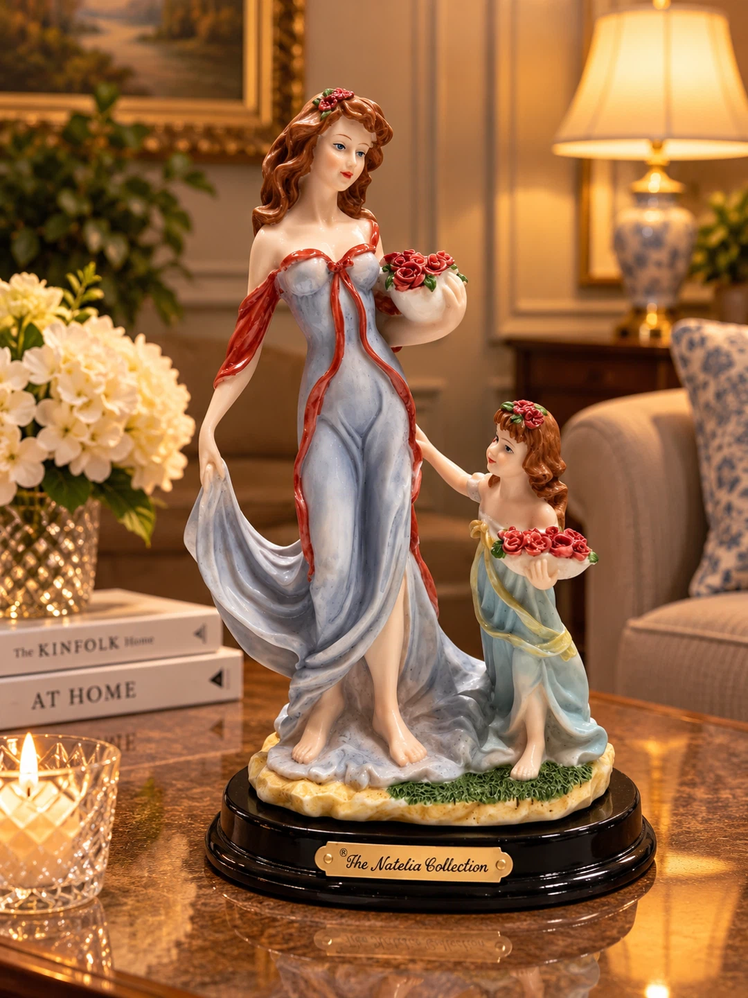 The Natalia Collection Mother and Daughter Figurine