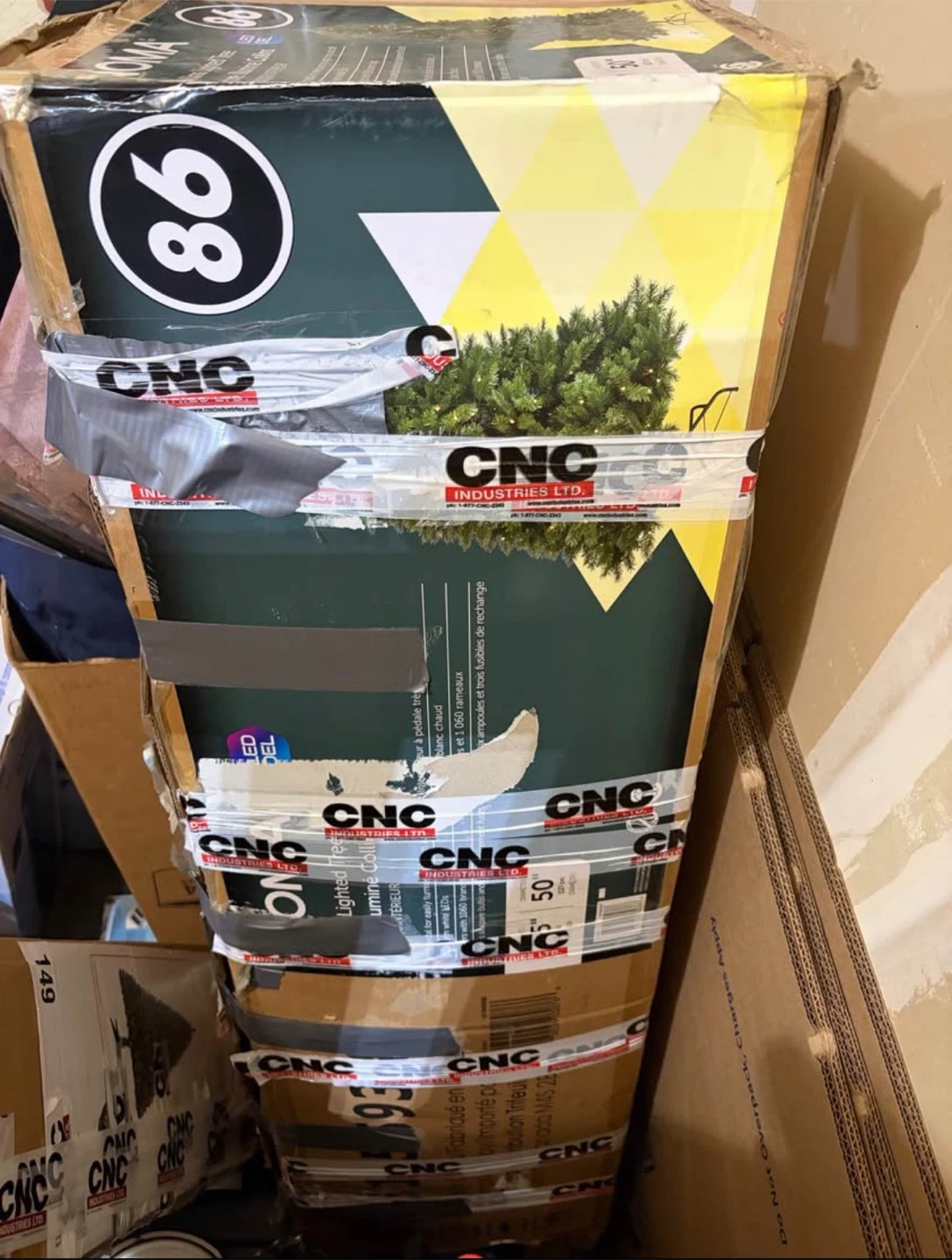Artificial Christmas Tree - 7' 5" - photo 3