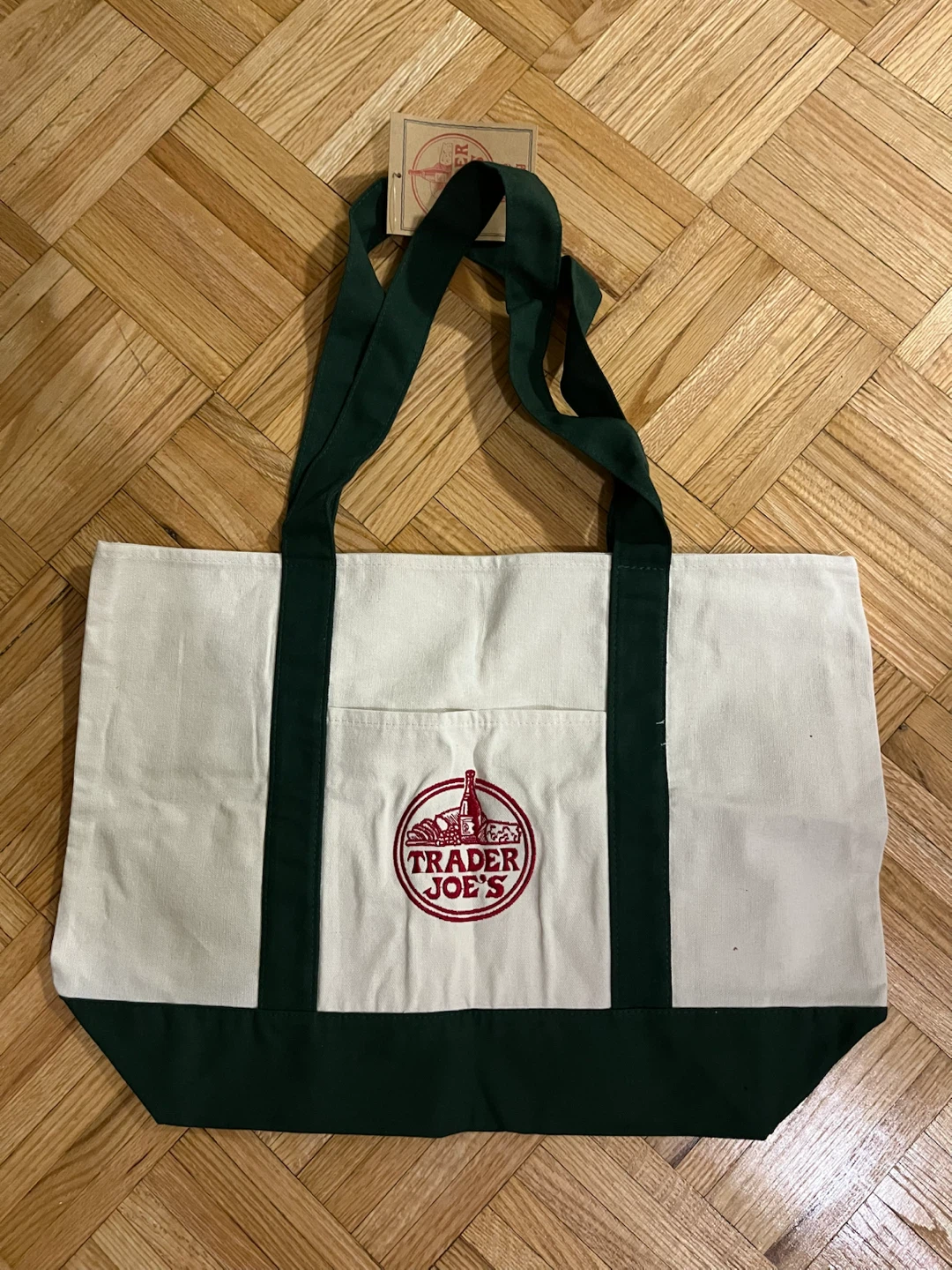 Trader Joe’s Reusable Canvas Tote Bag – New with Tag