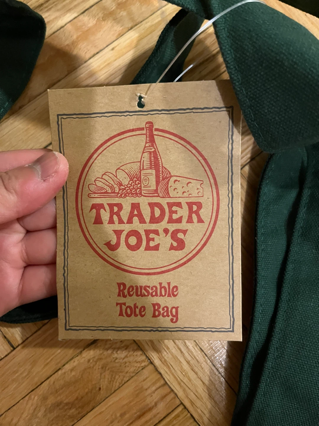 Trader Joe’s Reusable Canvas Tote Bag – New with Tag - photo 3