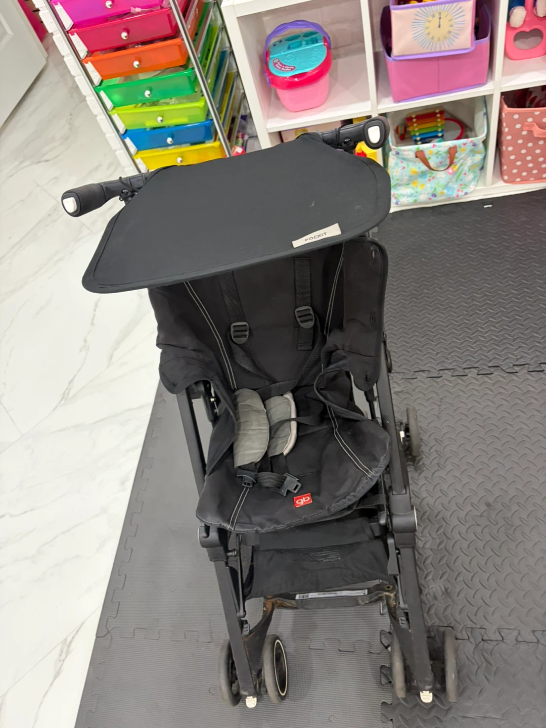 gb Pockit Stroller Black