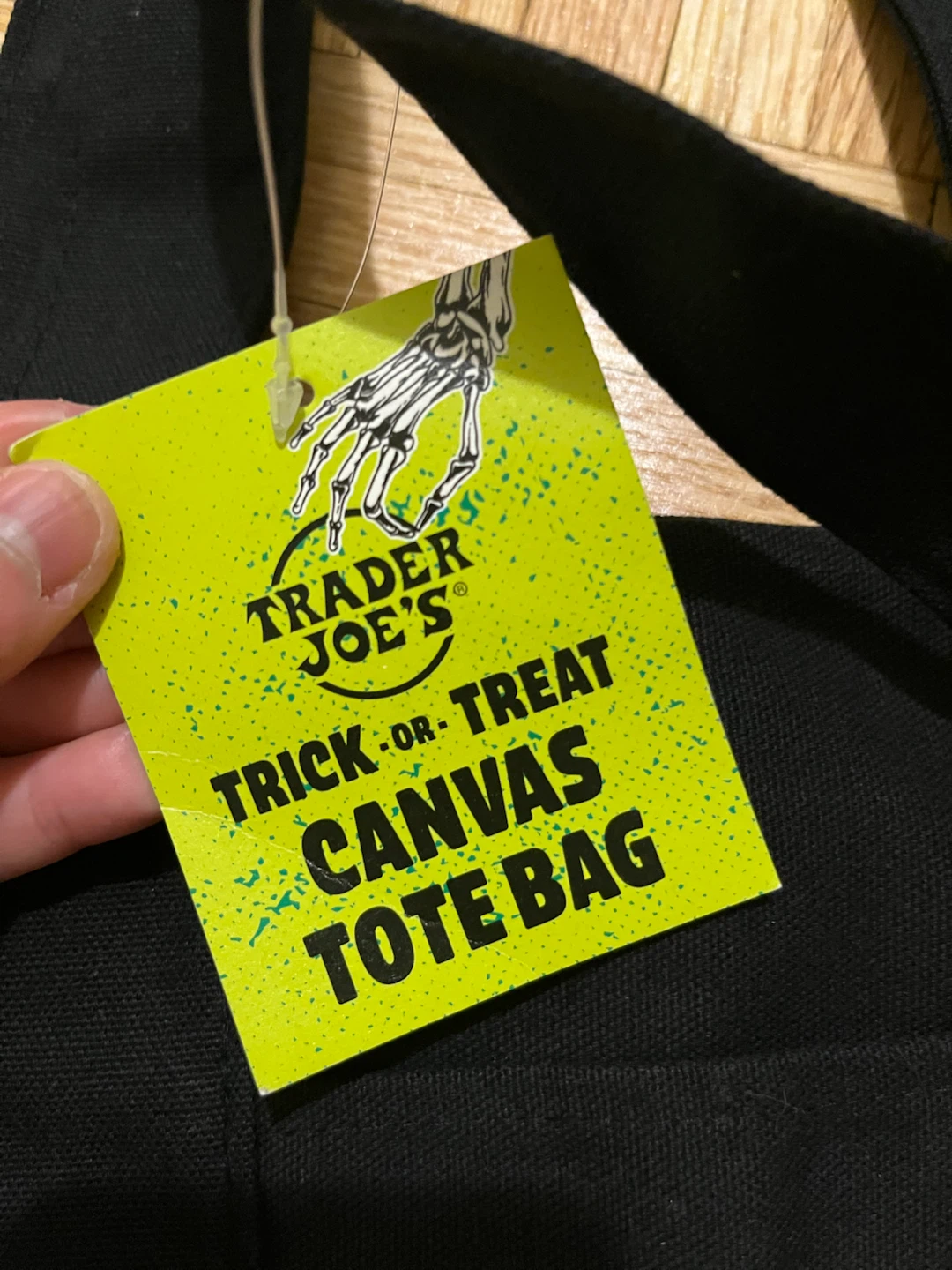 NEW Trader Joe’s Trick-or-Treat Canvas Tote Bag - photo 3
